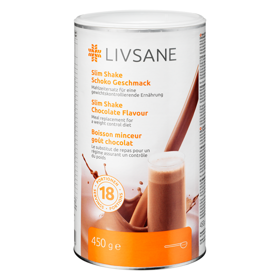 LIVSANE Slim Shake Schokolade Pulver
